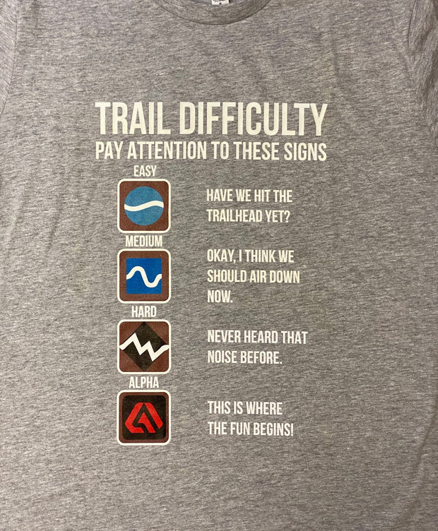 "Trail Difficulty" T-Shirt